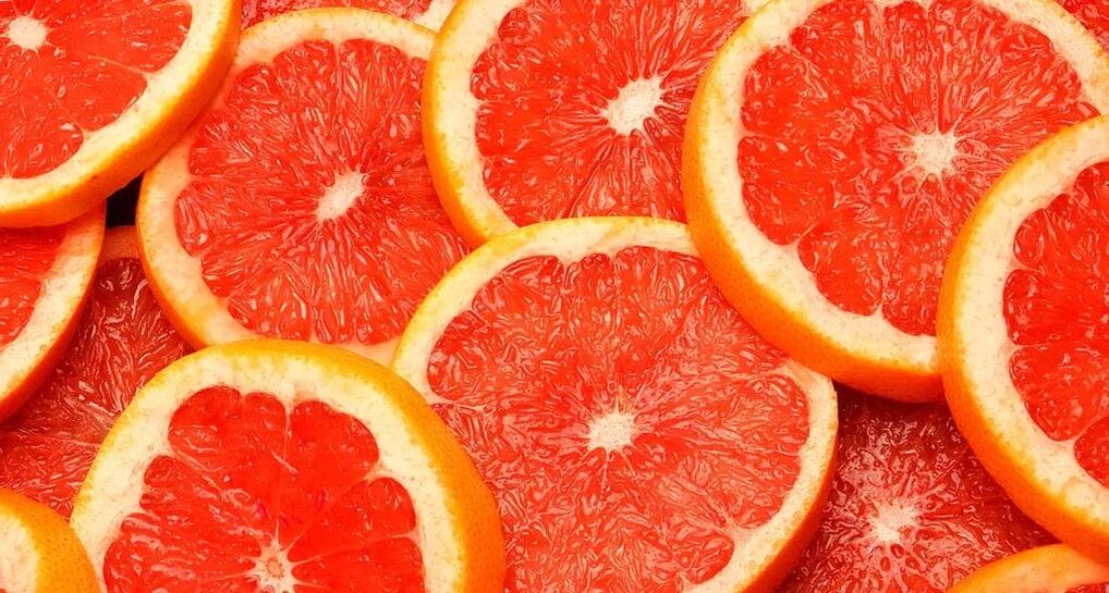 Grapefruit tegen wormen